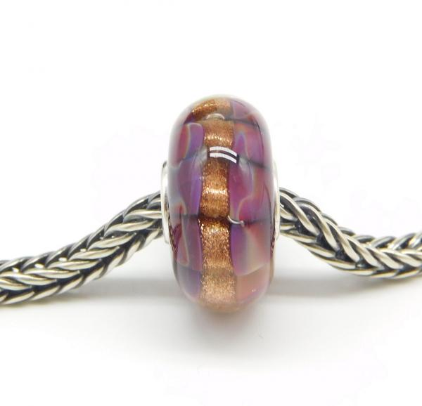 Mystic Golddust Dunes - Elfbeads Glass - live photo
